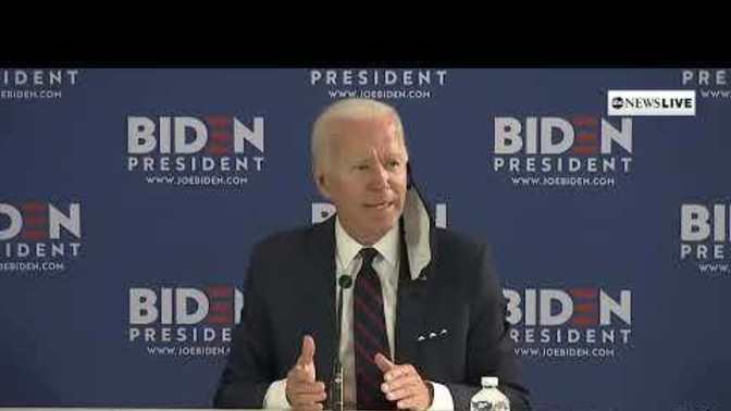 Biden says George Floyd's death had a bigger impact than MLK"s death. Has he completely lost his little mind?