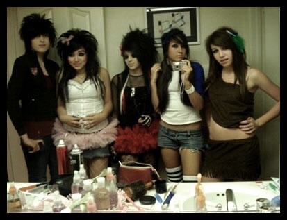 Thoughts on girls who go from cute/girly to “emo” style?
