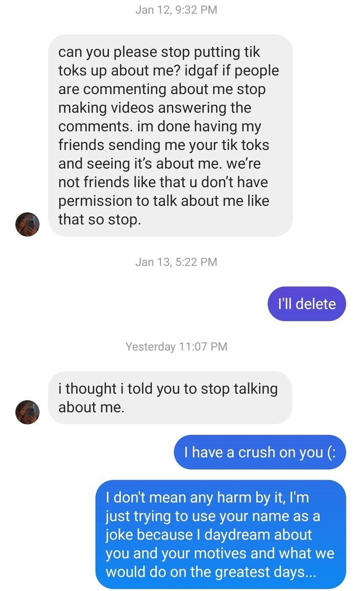 Who messed up big time? Whos the real bully?