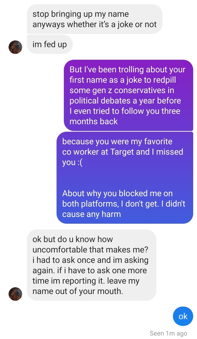 Who messed up big time? Whos the real bully?