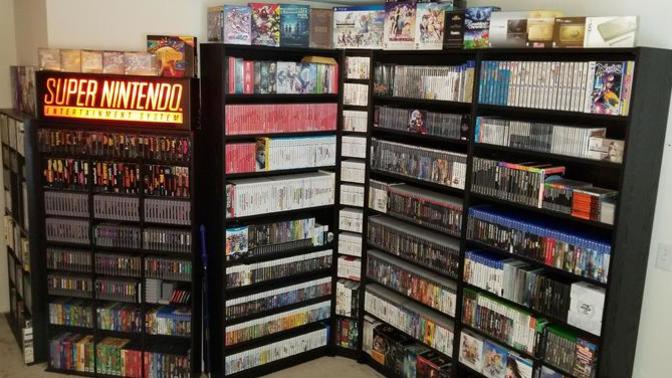 Girls, would you date a guy with a huge video game collection?