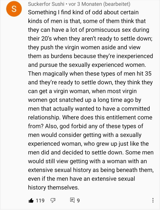 Why are there no moral men left?