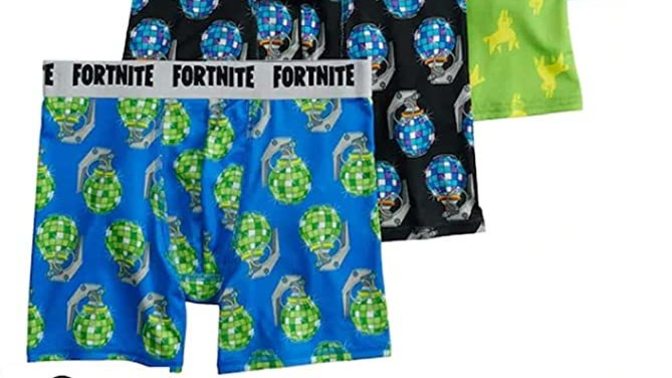 When did you stop wearing printed underwear?