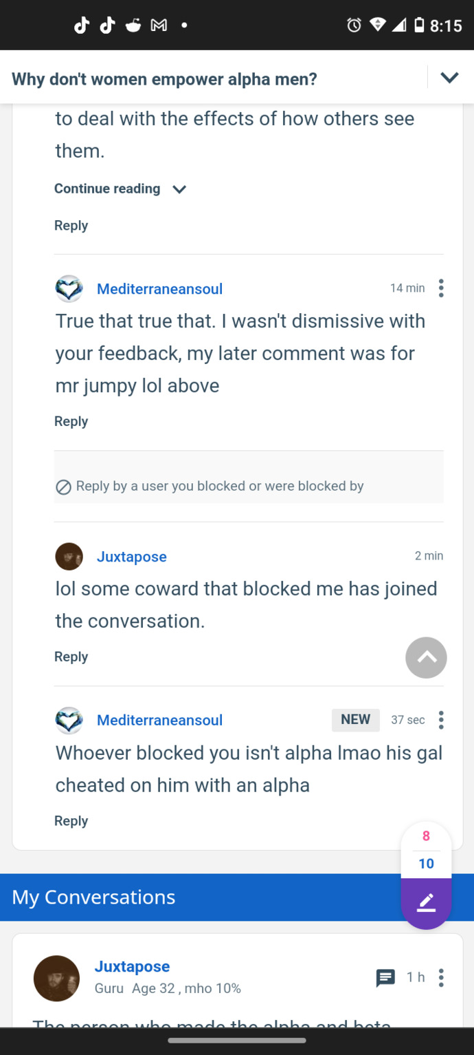 Why don't women empower alpha men?