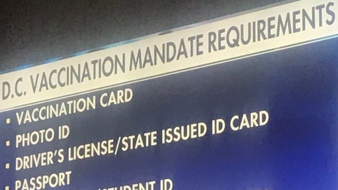 Is it ok for a photo ID (& proof of vaccination) to be required to get into restaurants, bars, and the movies but a photo ID is NOT required to vote?