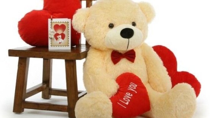 Guys would you enjoy this Valentine’s Day bear?