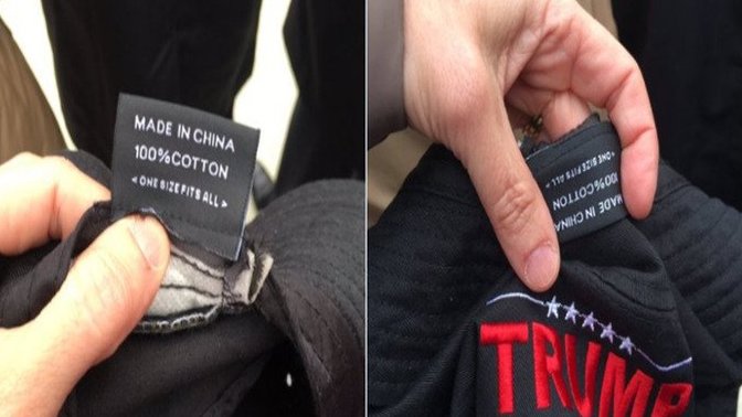 If you can wear a TRUMP HAT made in China - then why can't you wear a mask made in China as well - you are still helping CHINA aren't you?