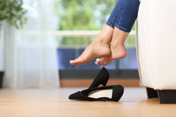 Is it embarrassing to go to a party and be barefoot?