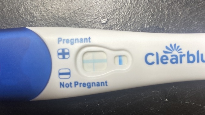 Clear Blue Pregnancy Test?
