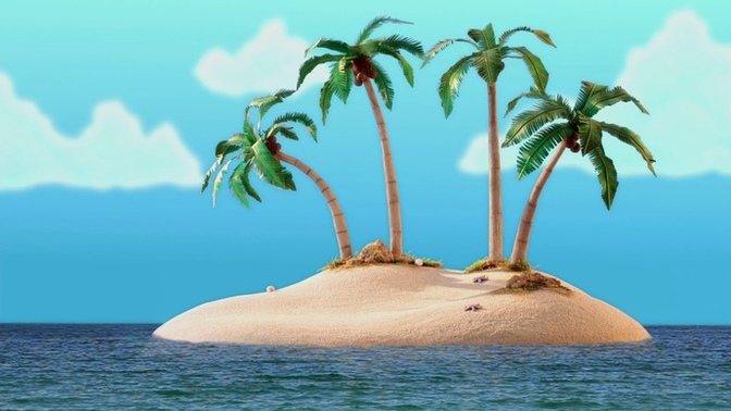 If you were stranded on a deserted island with no way of getting out, what 3 things would you bring?