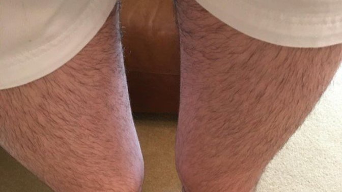 Shaved the legs and this is how it looks now?