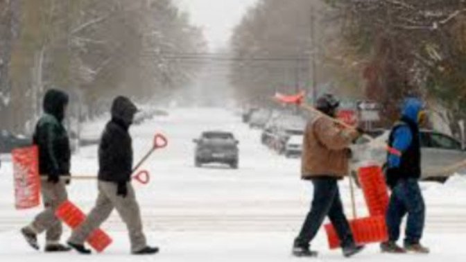 What do you hate more: Shoveling snow? Or driving on snowy, slippery roads?