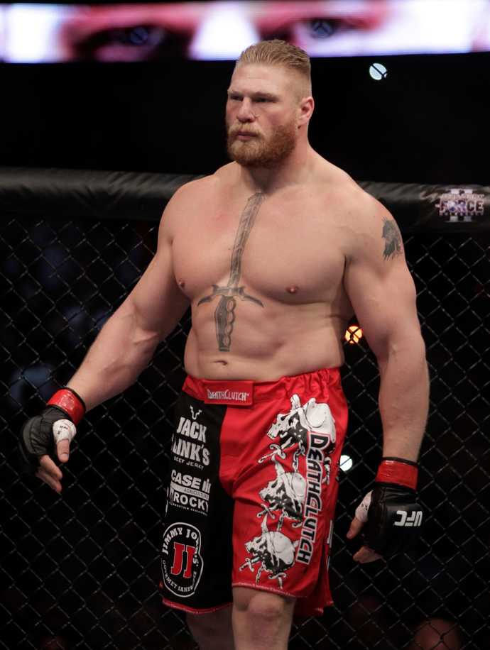 Is a physique possible with bulk muscle mass like Brock Lesnar attainable to build and maintain without any steroid?