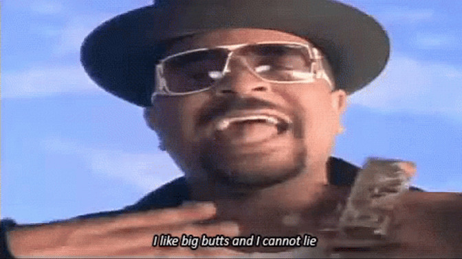 My friend said a guy we know was smacking his ass vigorously when I wasn't looking. Is he mocking me or complimenting me?