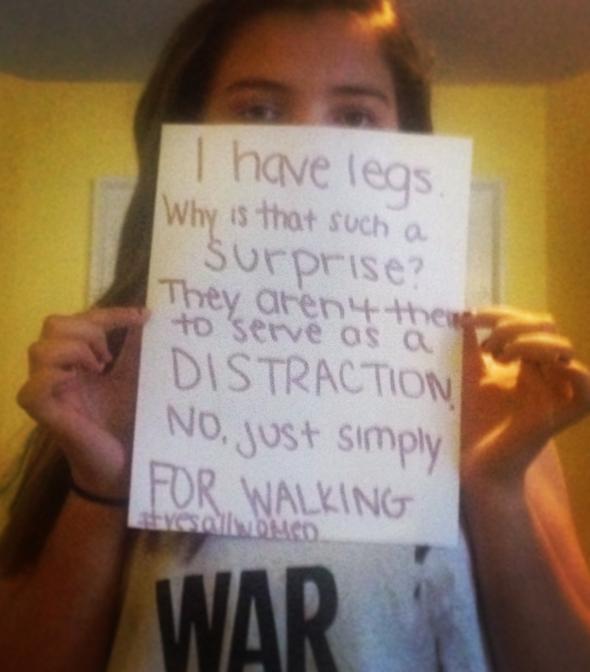 Are girls legs distracting?