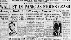 Is this the beginning of the stock market crash?
