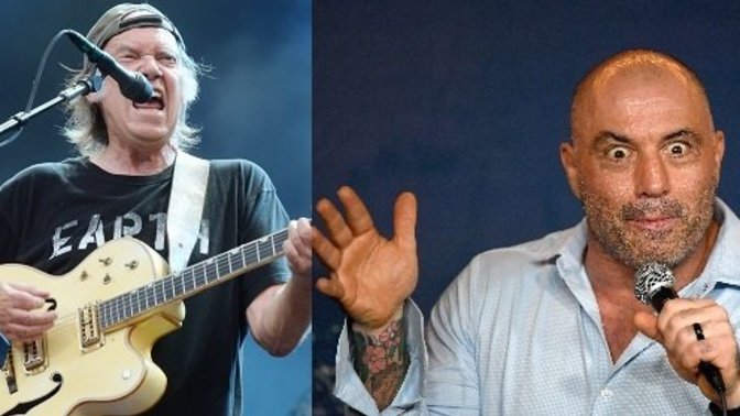 Neil Young Wants His Music Off Spotify Over Joe Rogan Vaccine Misinformation. Whose Side Are You On?