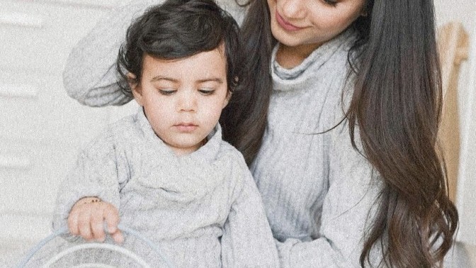 How would I convince my wife to spend time with me instead of focusing on our child for the whole time?
