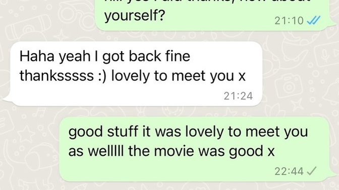 He never again responded. Does it seem he’s just not that into me?