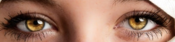 Girls, Would you find it attractive if a guy had these eyes (yellow eyes)?