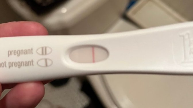 Does this pregnancy test look positive?