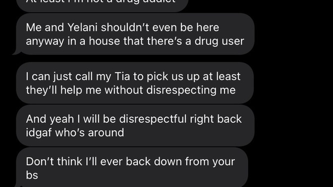 I need everyone’s opinion about this recent text messages that me and my baby’s momma just had?