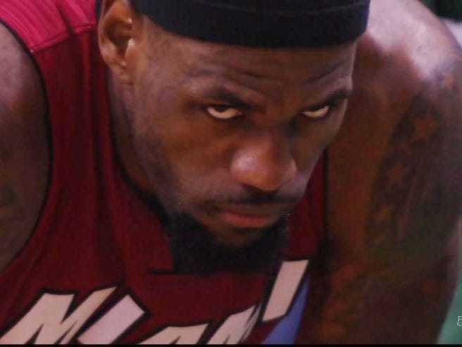 As an athlete, do you feel like you have to play angry/serious to perform better?