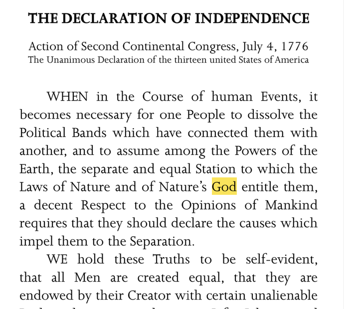 Who or why came up with the concept that America is a Christian nation?