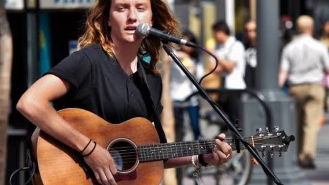 Thoughts on guys/gals singing on streets/ transports etc? Assuming he/she is decent?