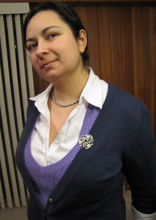 Do you wear layers of clothing when very cold or tend not to as you may think it is more fashionable not to?