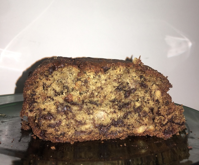 Plis can u rate my chocolate chip banana bread?