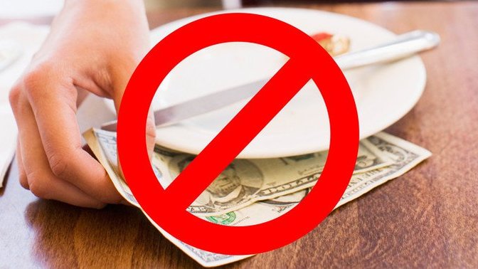 What do you think about people who don’t tip waiters, pizza delivery people etc?