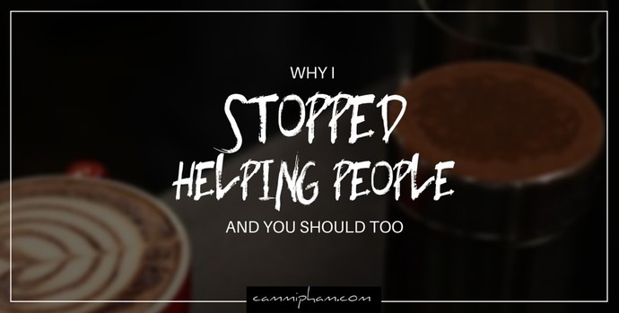 What are your thoughts on helping people?
