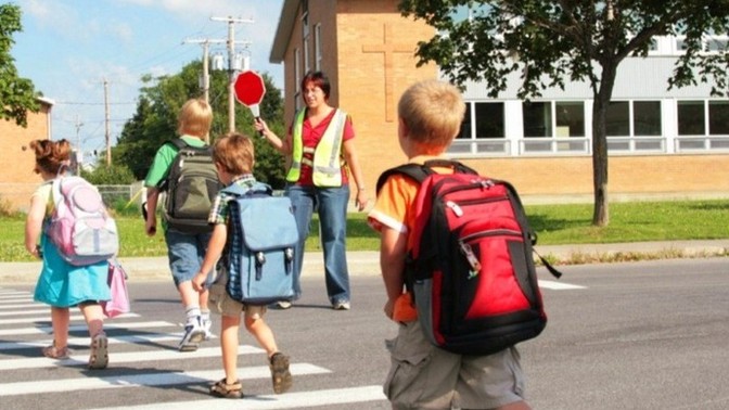 When did you start walking to school by yourself?