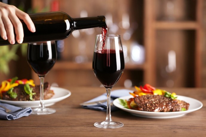 Do you ever drink wine with dinner?