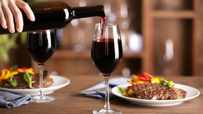Do you ever drink wine with dinner?