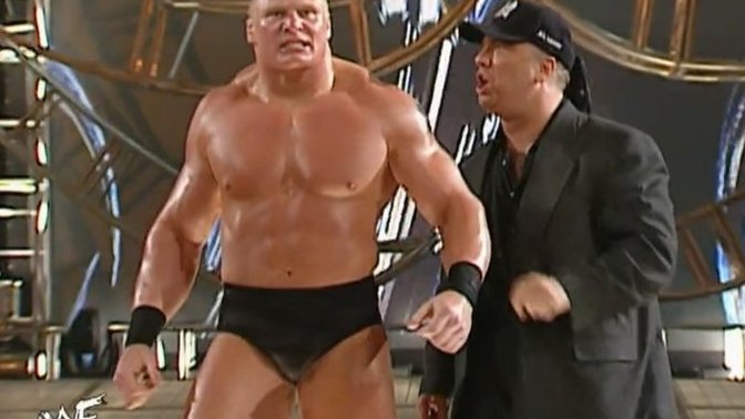 Who was more intimidating, 2002 Brock Lesnar or 2003 Evolution’s Animal Batista?