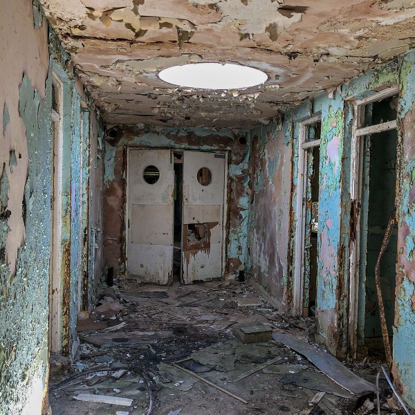 If you were homeless and just wanted to rest. Would you sleep in an abandoned home?