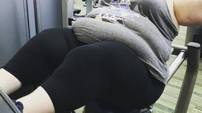 Do you think is it ever appropriate to encourage a stranger at the gym?