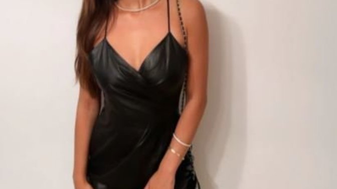 Going for Tinder date, should I wear micro mini skirt with bralette or little black dress?