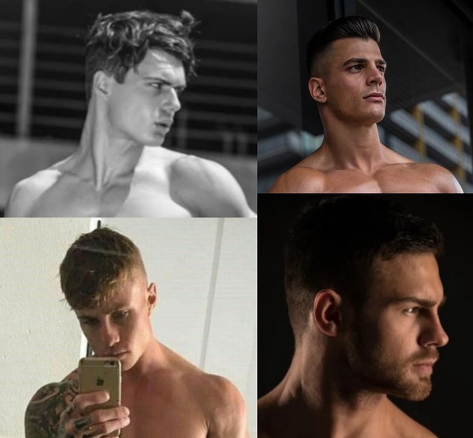 Girls who like guys who are kind-hearted, which of the following two options attracts you physically the most?
