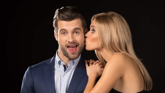 What does it mean whenever a female friend kisses you on the cheek?