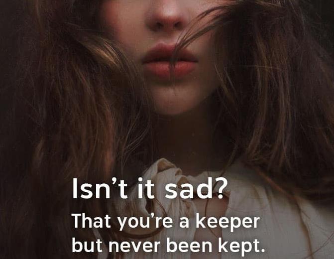 Are you a Keeper that has never been kept?