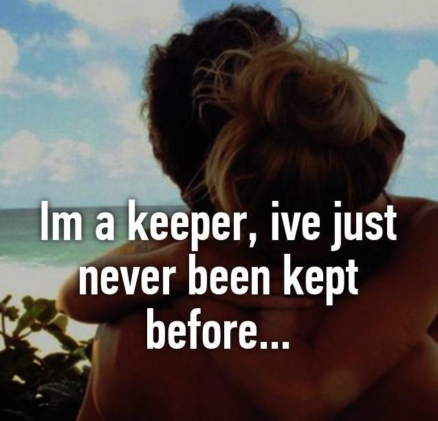 Are you a Keeper that has never been kept?