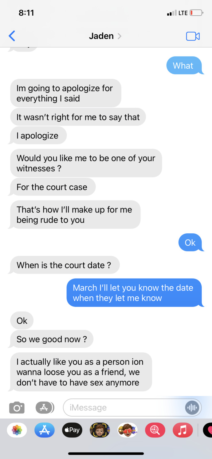 Why does he want to keep me as a friend?