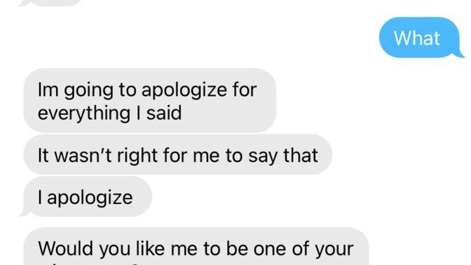 Why does he want to keep me as a friend?