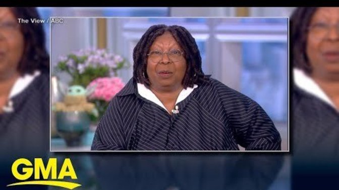 Why did Whoopi Goldberg say "the Holocaust is not about race"?