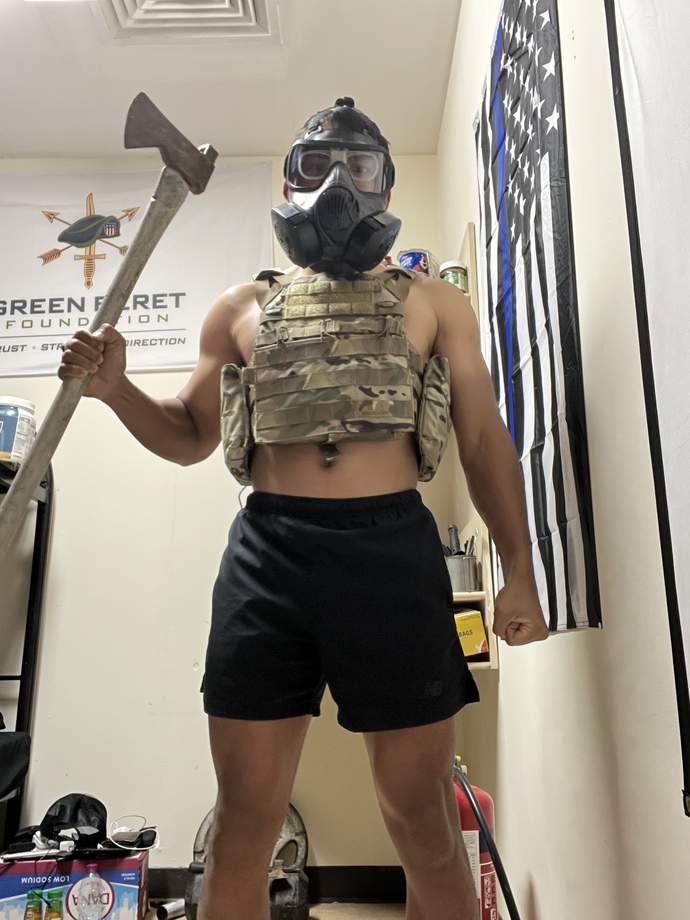 Would you ever want to fight this beast?