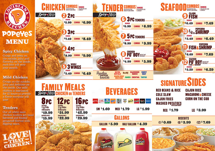 Have you ever eaten at this Fast Food chain: Popeyes?