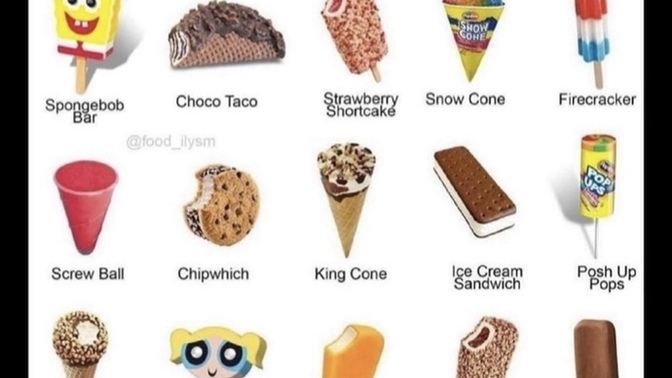 What are you ordering from the ice cream truck?